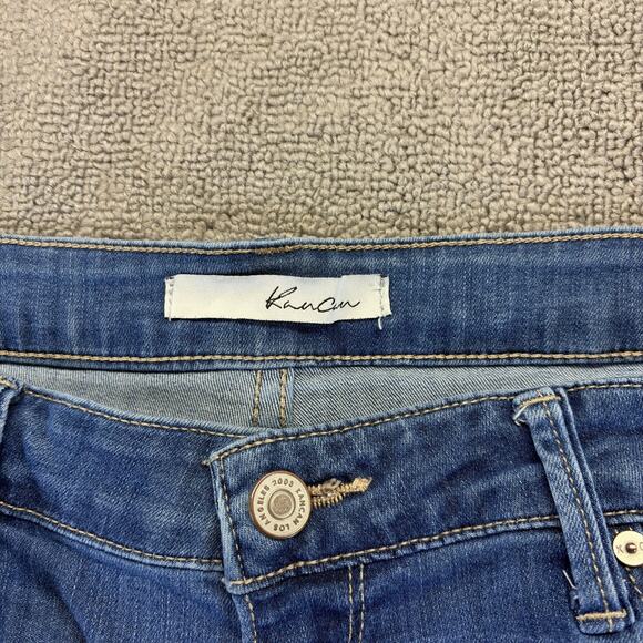 KanCan Womens Skinny Jeans Blue 15/31 Denim 5-Pocket Stretchy (Fits 34x30) - Picture 7 of 12